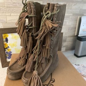 Joyfolie-Cheyenne boot in brindle